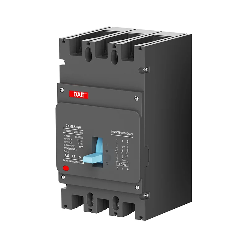 160A -brytare DC500V MCCB MX24V