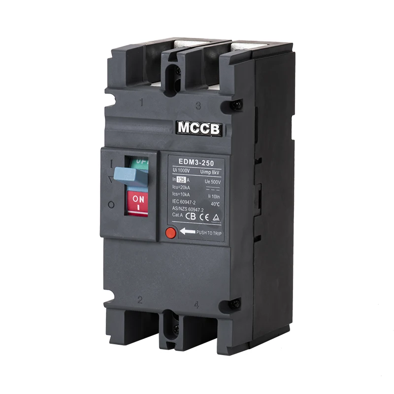 250A Circuit Breaker DC500V MCCB med PC -kapsling