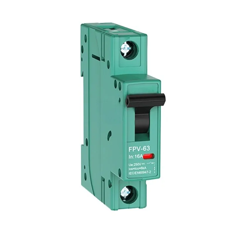 Solar 1P DC MCB -kompletterande skyddare