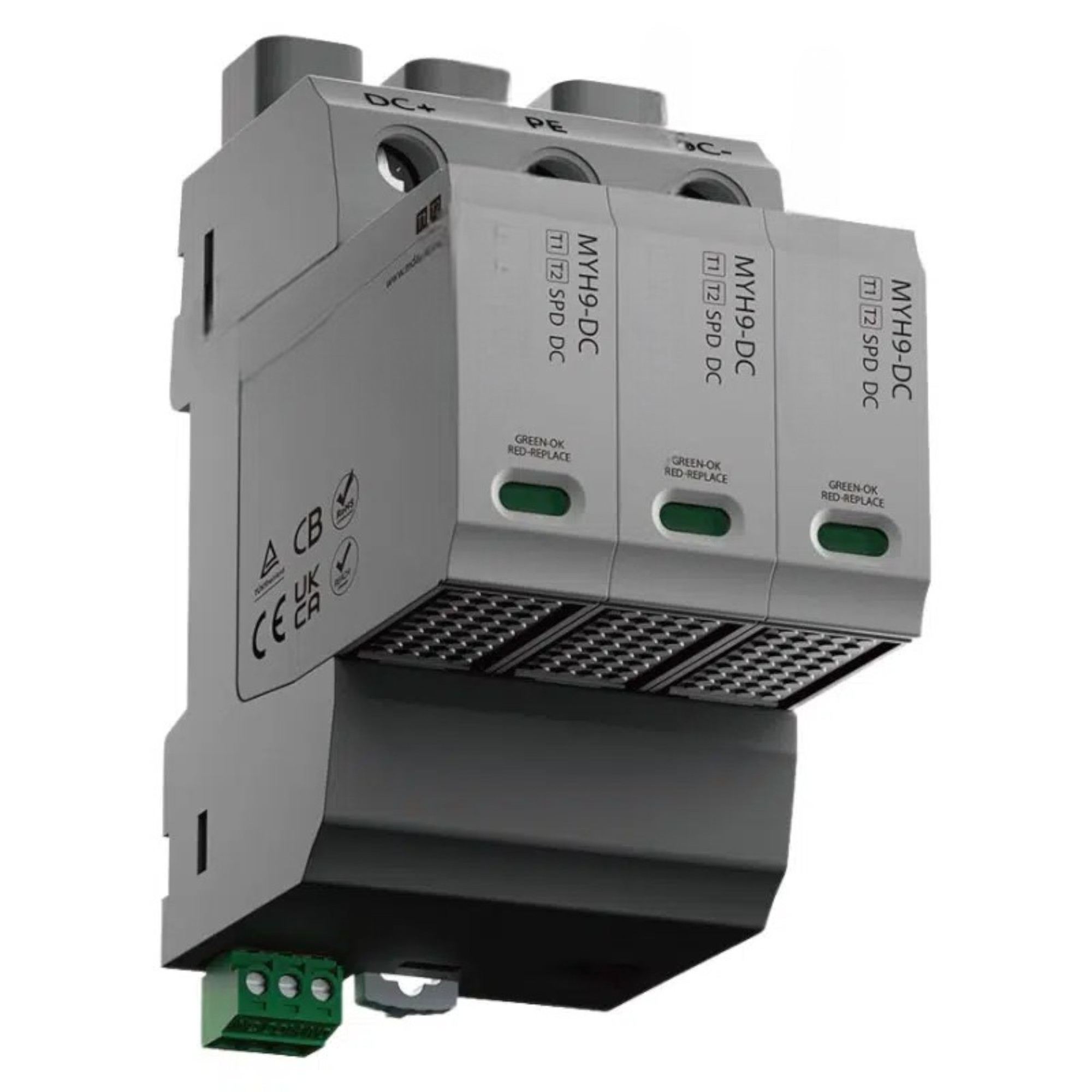 Typ 1+2 DC SPD MYH9 | 600 VDC | I 20 ka